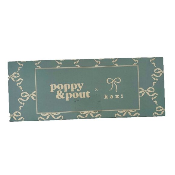 Poppy & Pout X Kaxi 100% Natural Lip Balm ~ & Hair Bow Gift Set. NEW *READ* - Picture 1 of 5